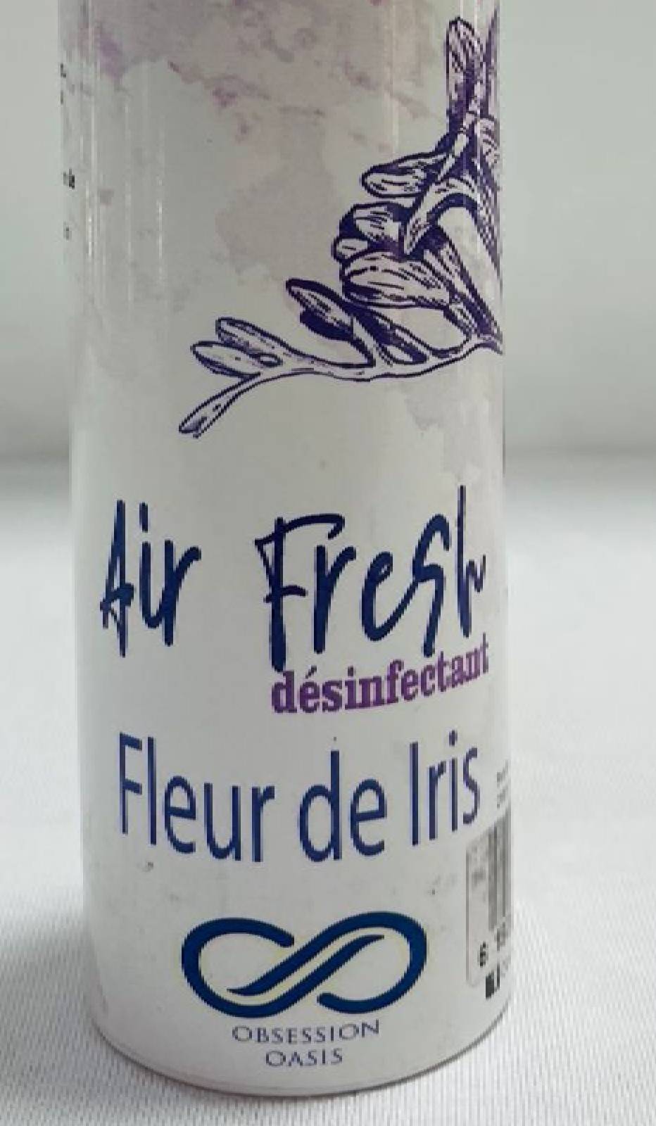 Désodorisant désinfectant au parfum Fleur d’Iris
